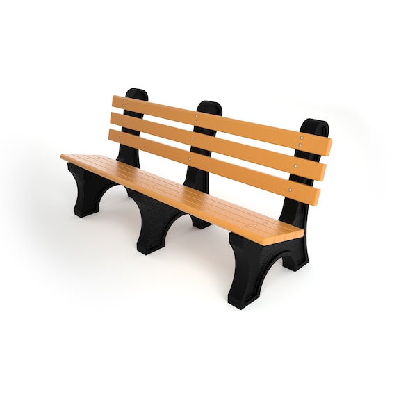 Cedar 6' Comfort Park Avenue Bench